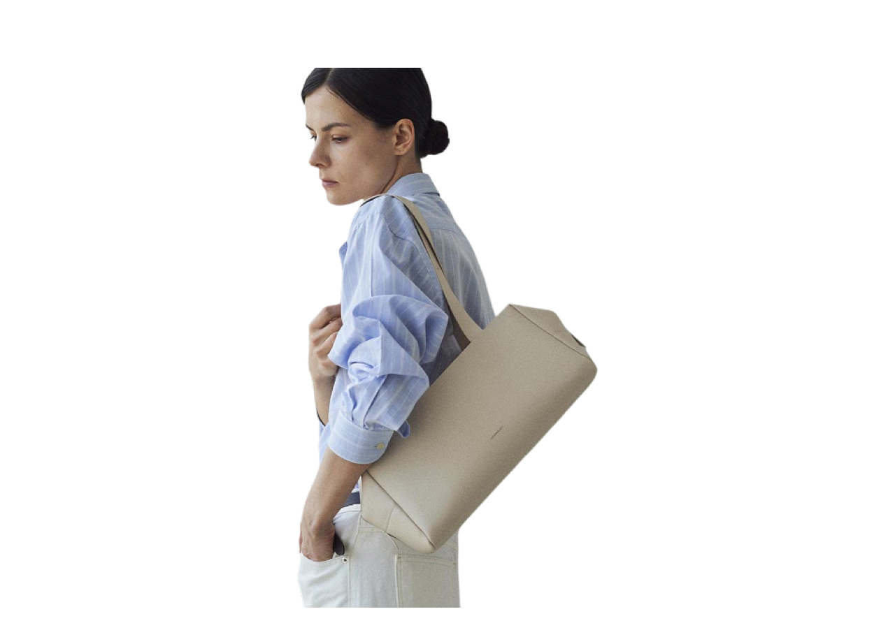 Lecc Project Mod Bowling Bag Medium Ivory - photo 3