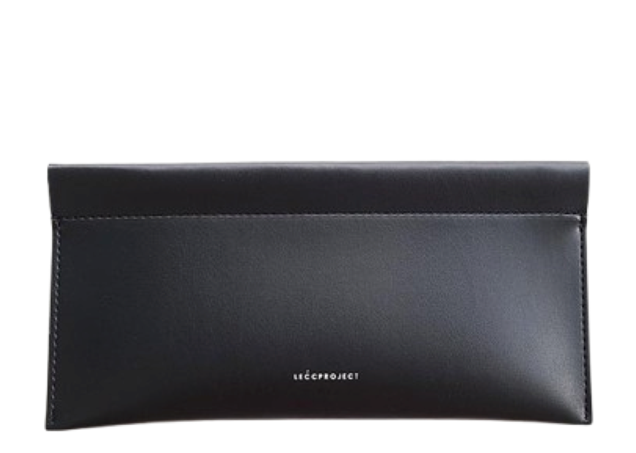 Lecc Project Log Top Pouch Large Black