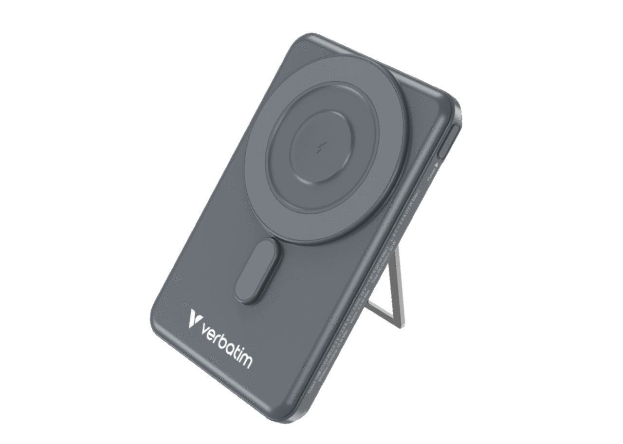 Verbatim 5-in-1 Charge ‘n’ Go 5000/10000mAh Magnetic Wireless Power Bank - photo 2