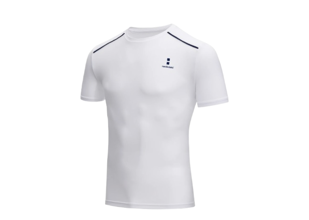 Nordicdots Performance Tee White