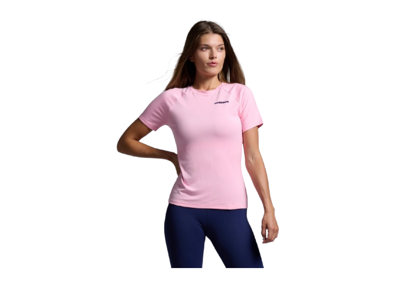 Nordicdots Organic Soft Tee Sea Pink (Women's)