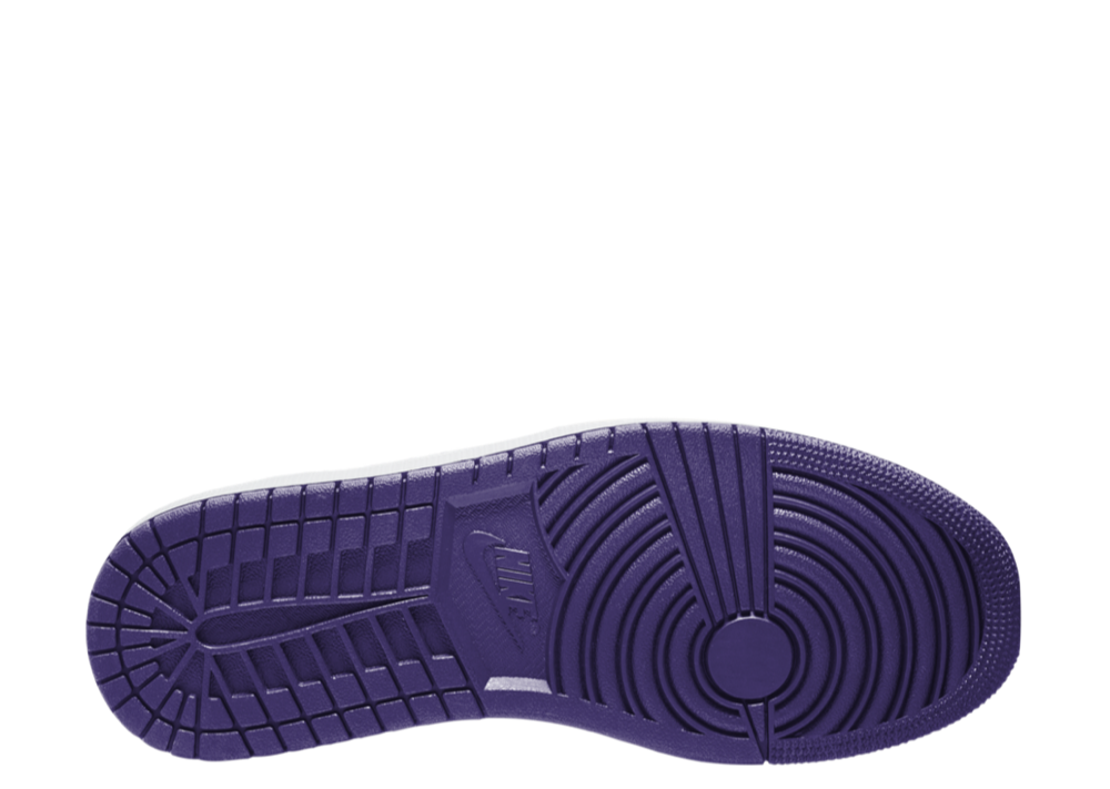 Air Jordan 1 Low Court Purple White - photo 3