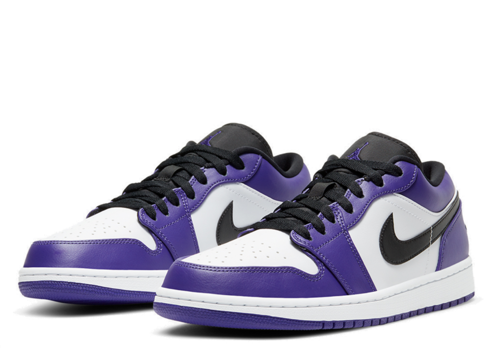 Air Jordan 1 Low Court Purple White - photo 2