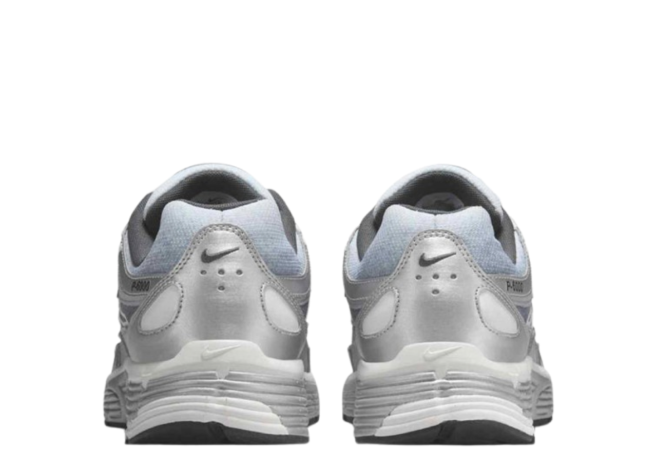 Nike P-6000 Metallic Silver Summit White Wolf Grey - photo 3