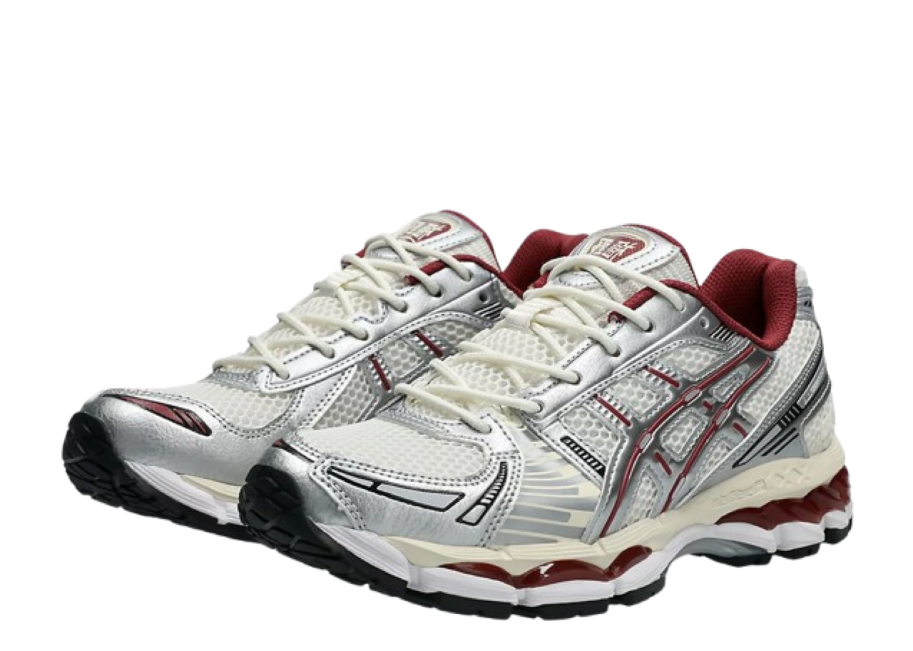 ASICS Gel-Kayano 12.1 Silver Burgundy - photo 2