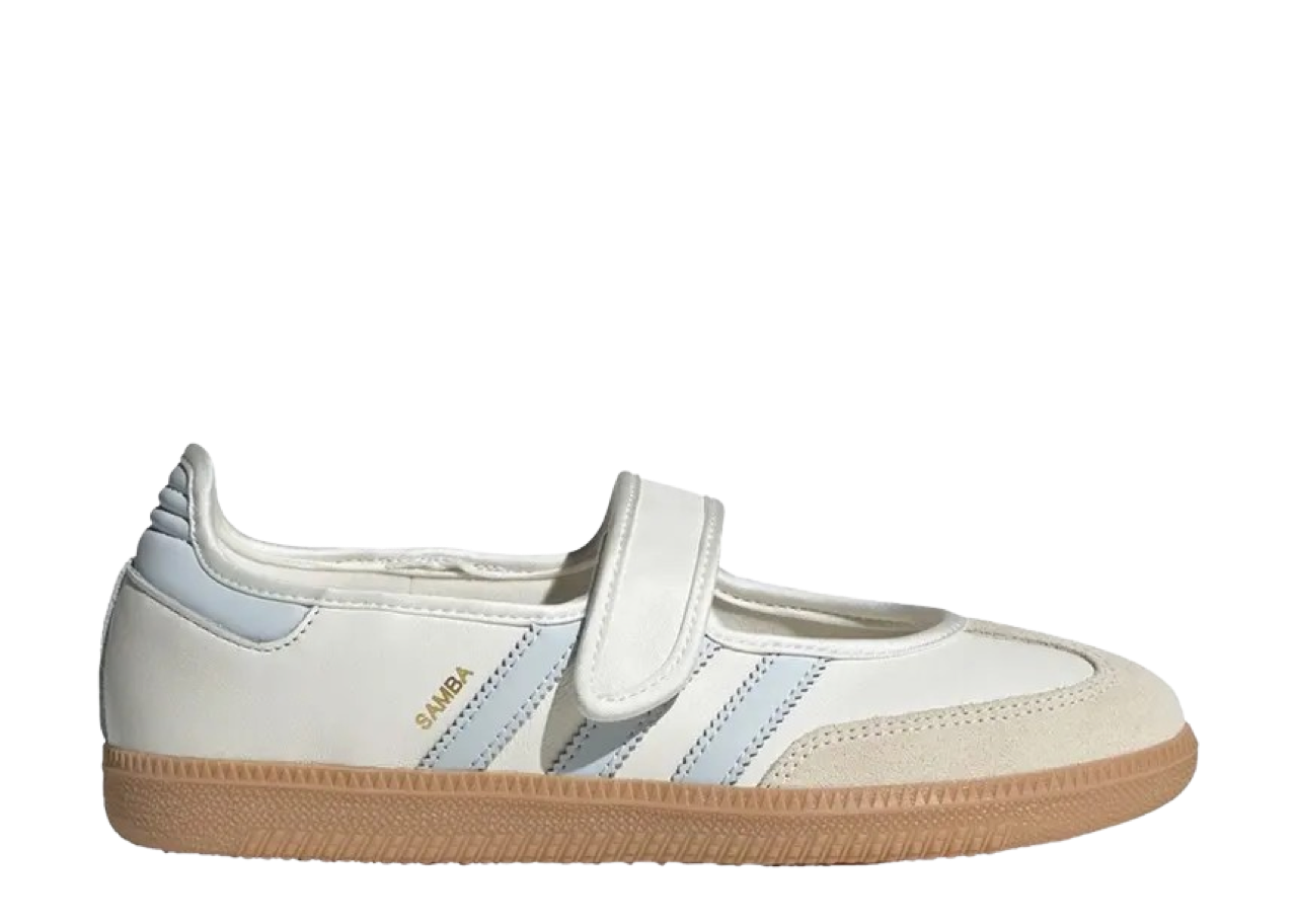 Adidas Samba Jane White Blue Gum (Women's)