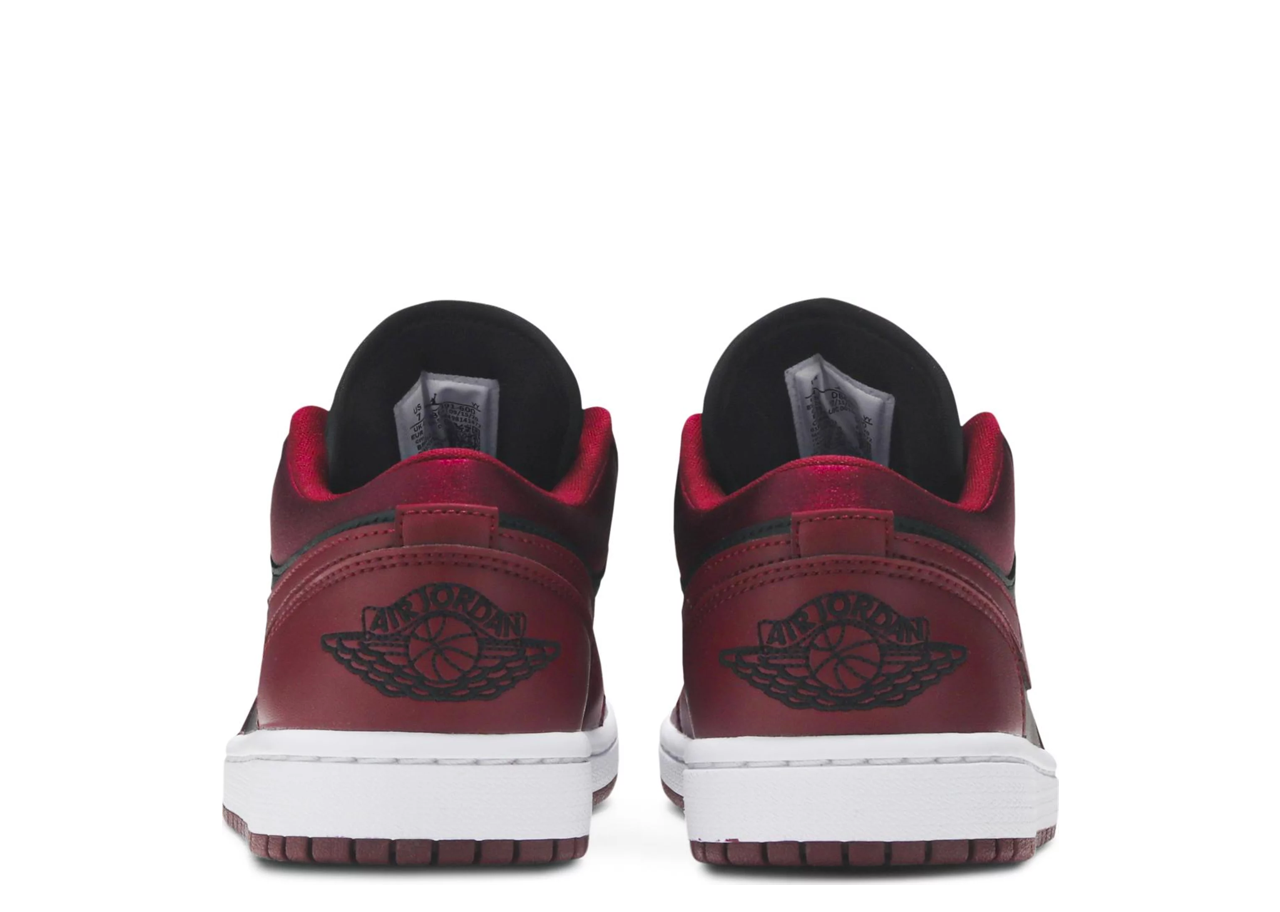 Air Jordan 1 Low Dark Beetroot Black (Women's) - photo 3
