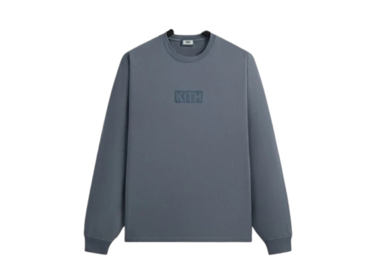 Kith Classic Logo Long Sleeve Tee Made to Order Elevation