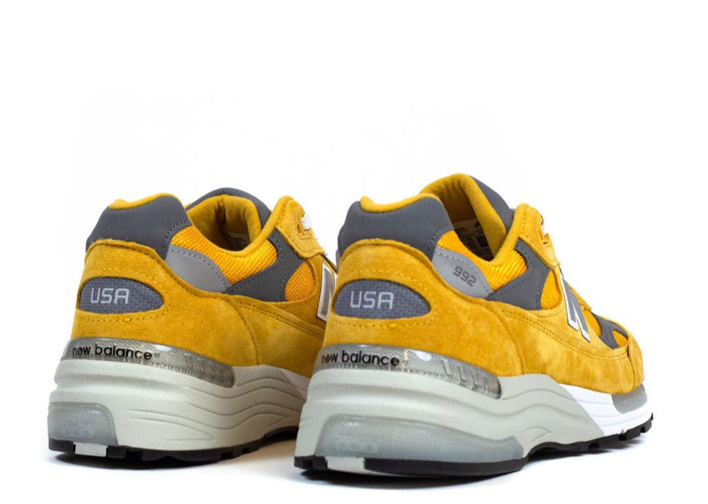 New Balance 992 Yellow Grey - photo 3