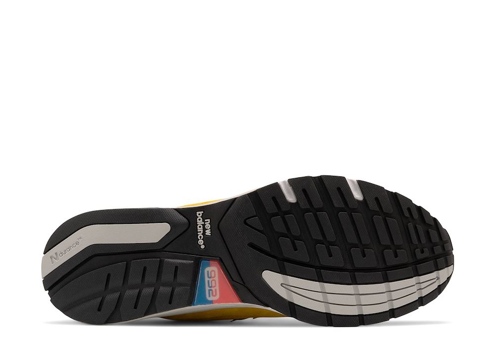 New Balance 992 Yellow Grey - photo 4