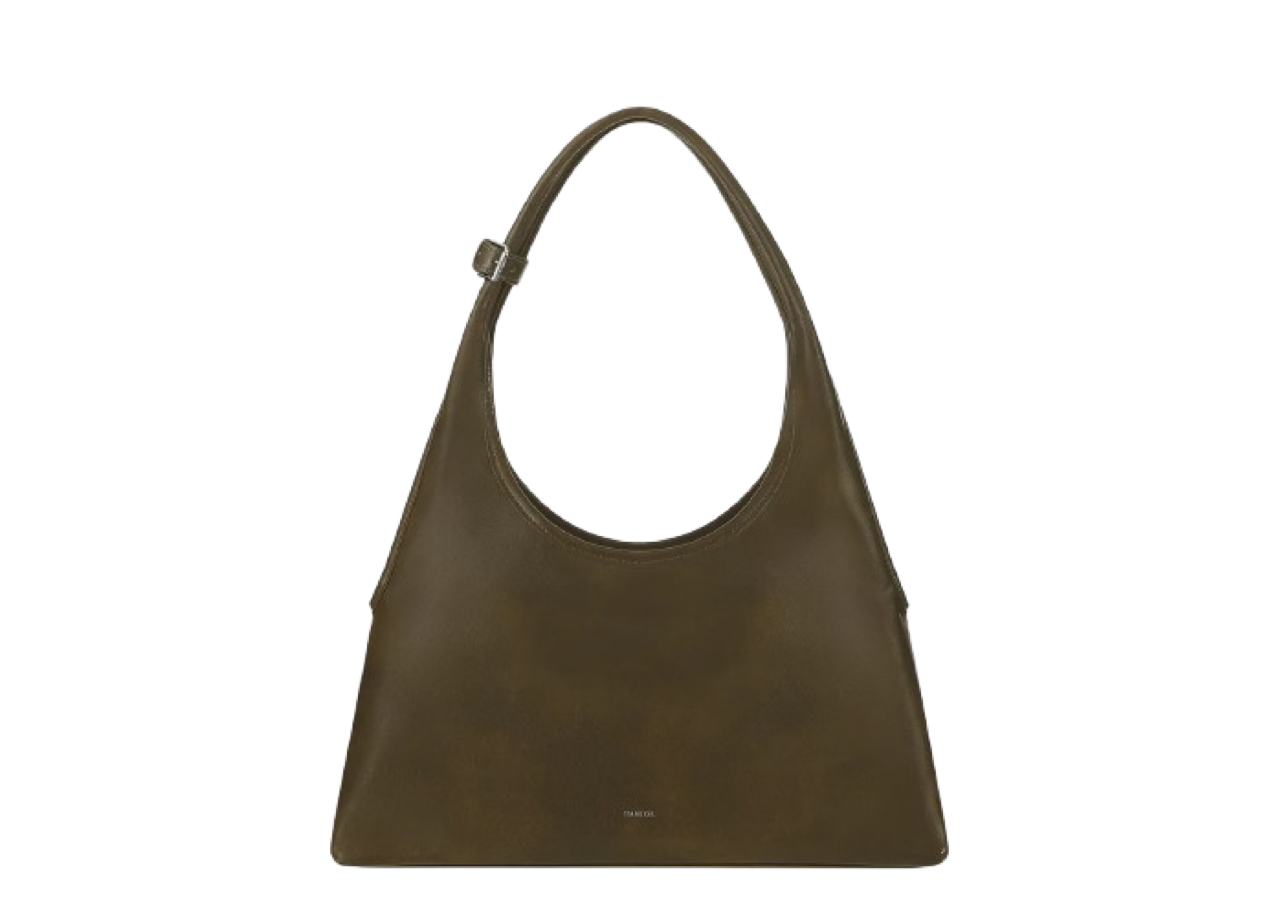 Stand Oil Ringo Bag Mini Khaki Brown
