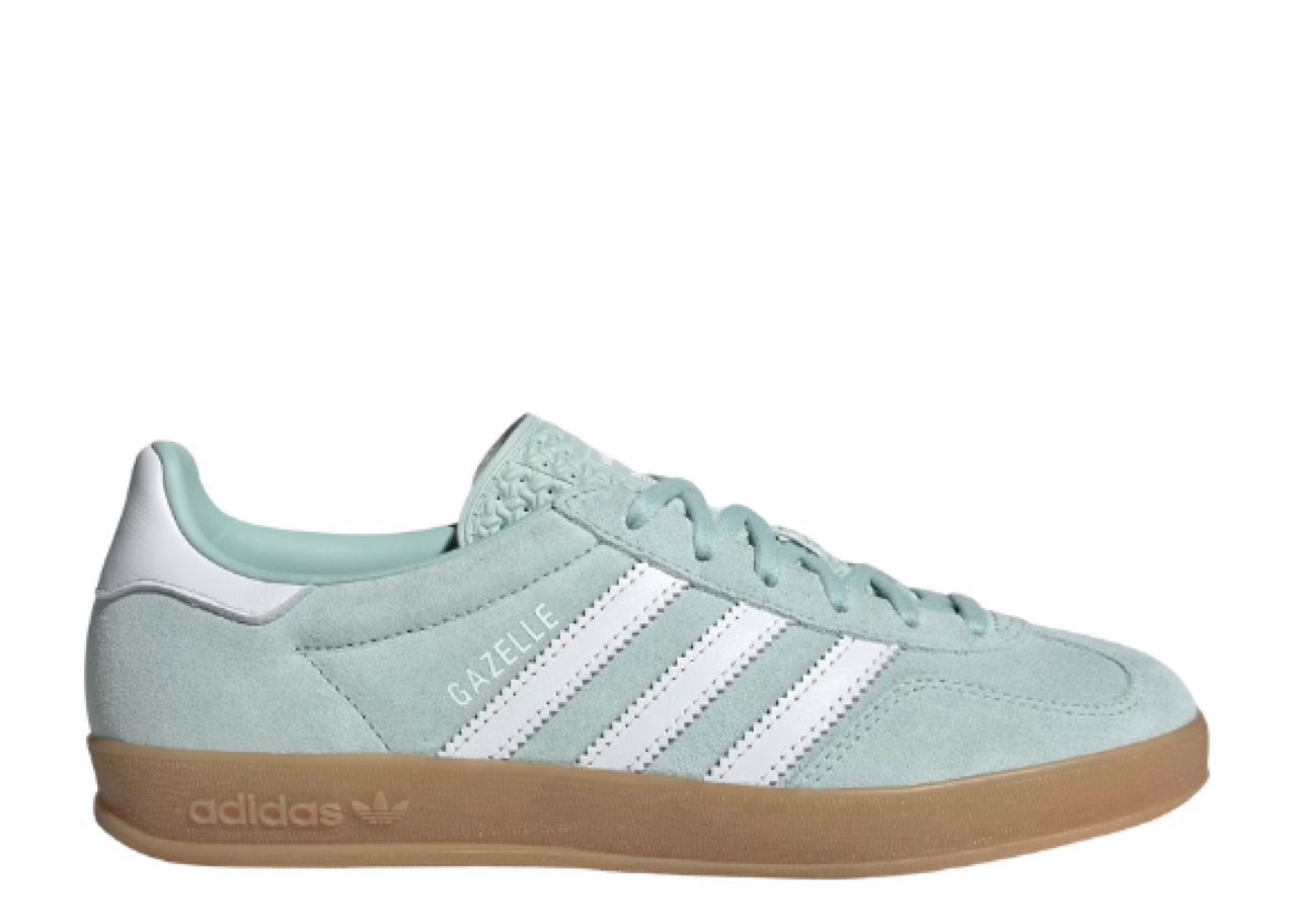 Adidas Gazelle Indoor Ash Green Cloud White (Women's)