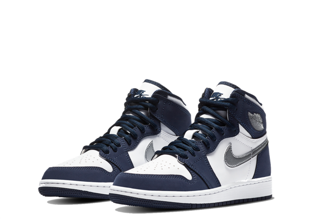 Air Jordan 1 Retro High CO Japan Midnight Navy (Grade School) - photo 2