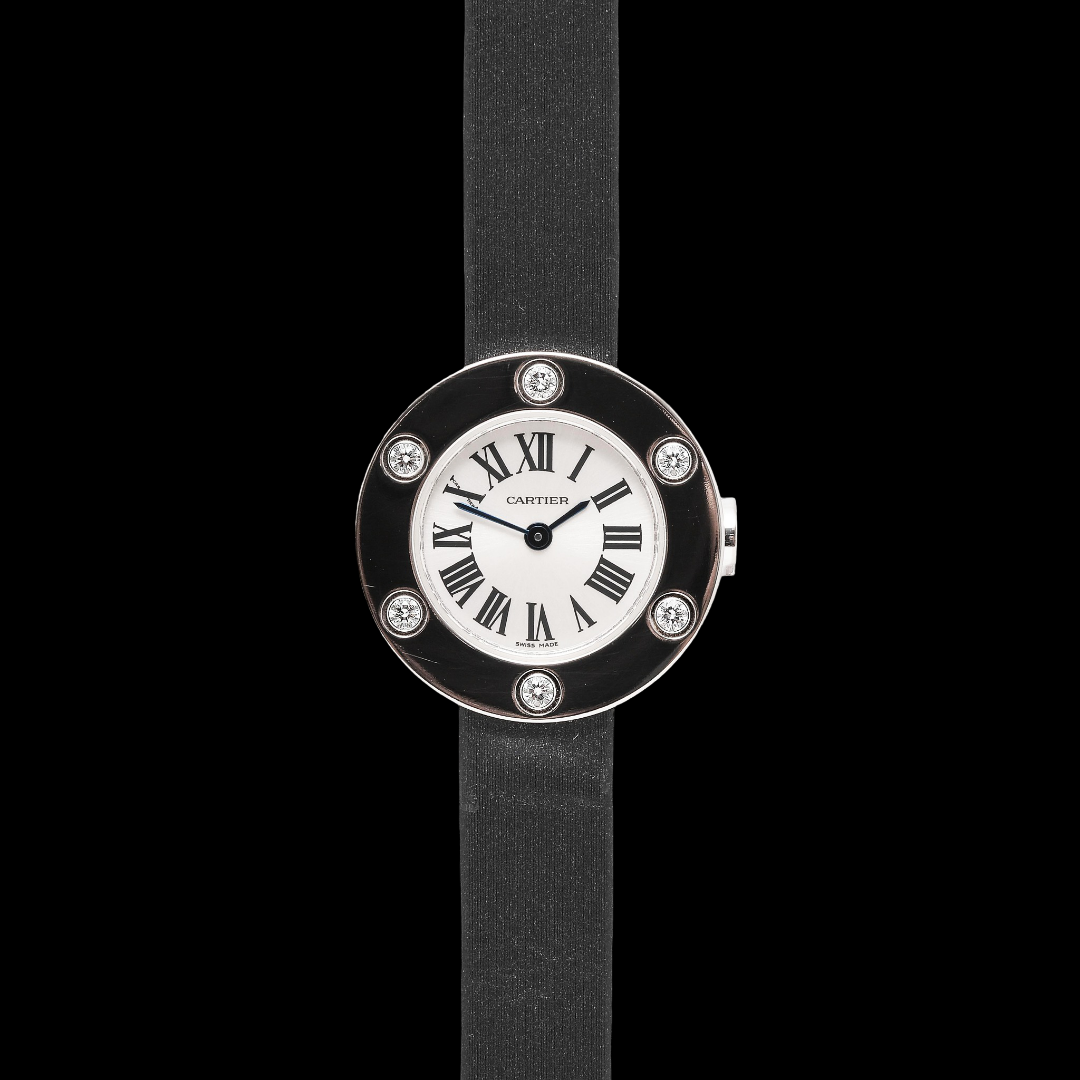 Cartier Love Watch 6 Diamonds (Rhodiumized White Gold) Ref: WE800231 - photo 2