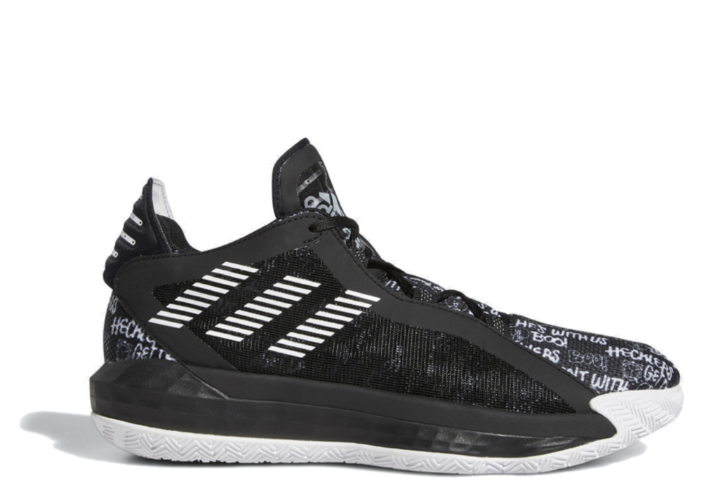 Adidas Dame 6 Black White