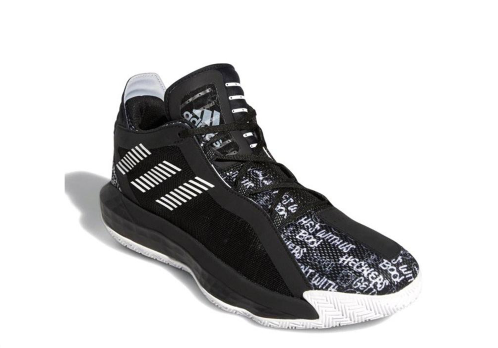 Adidas Dame 6 Black White - photo 2