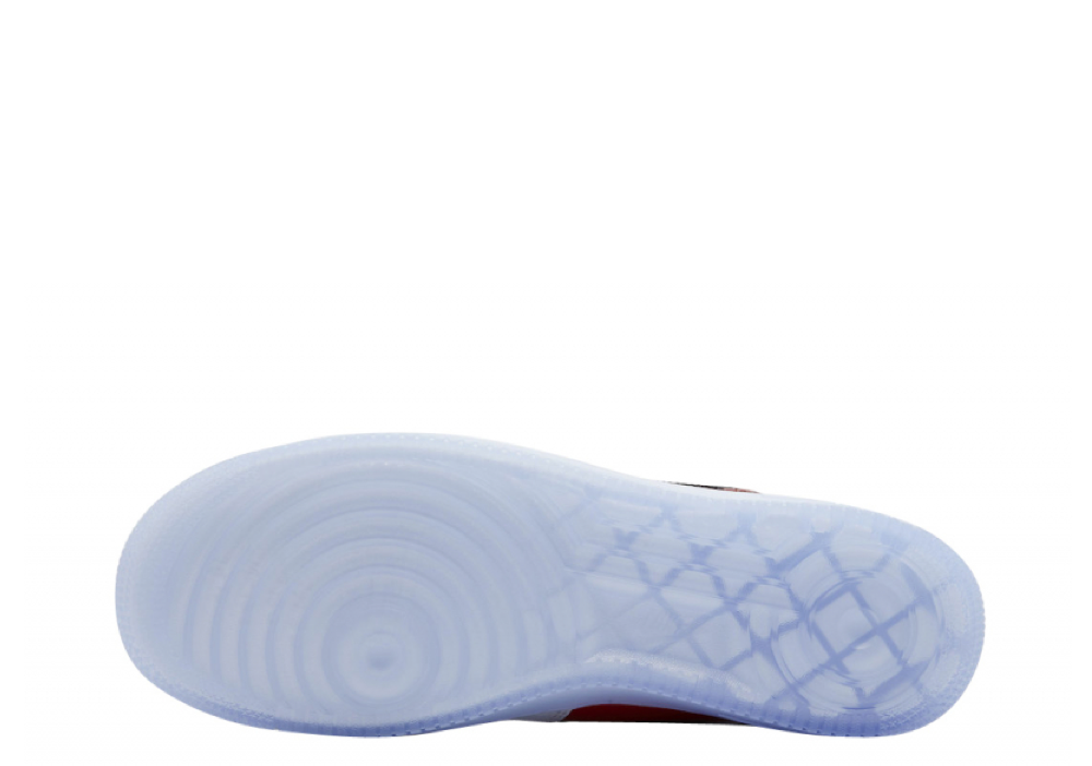 Nike Air Force 1 Low White Red Black (Icy Soles) - photo 4