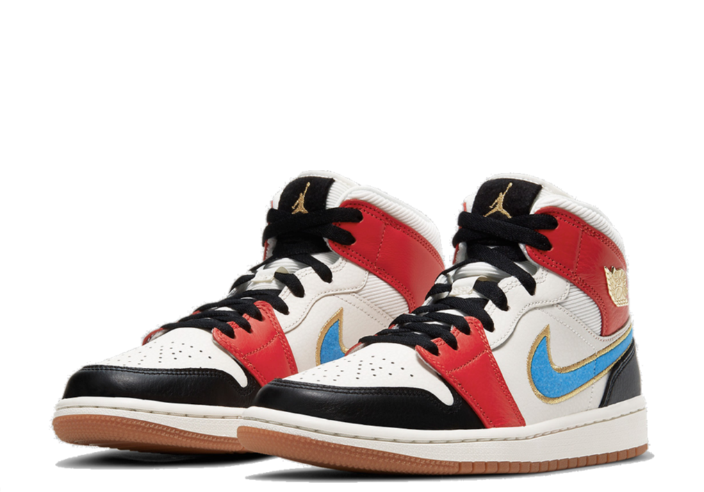 Air Jordan 1 Mid Let(Her)Man (Women's) - photo 2