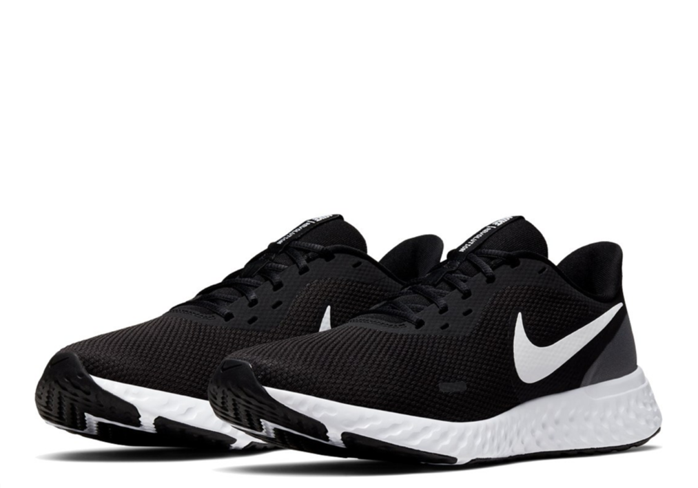 Nike Revolution 5 Black White - photo 2