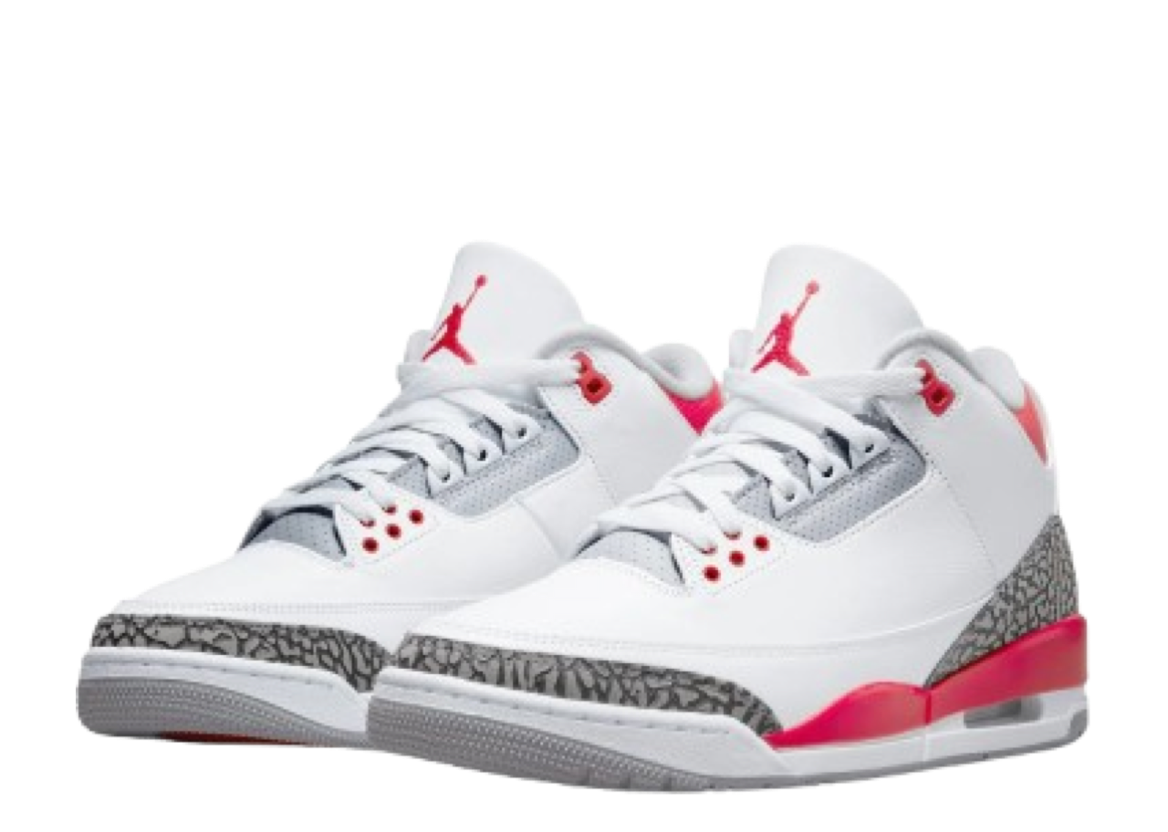 Air Jordan 3 Retro Fire Red (2022) (Grade School) - photo 2
