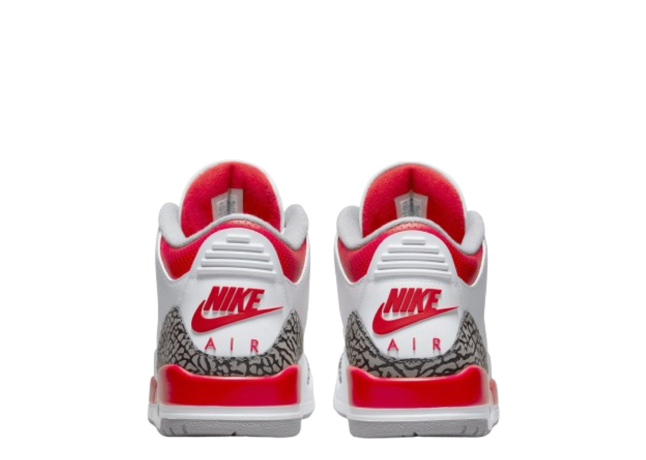 Air Jordan 3 Retro Fire Red (2022) (Grade School) - photo 3