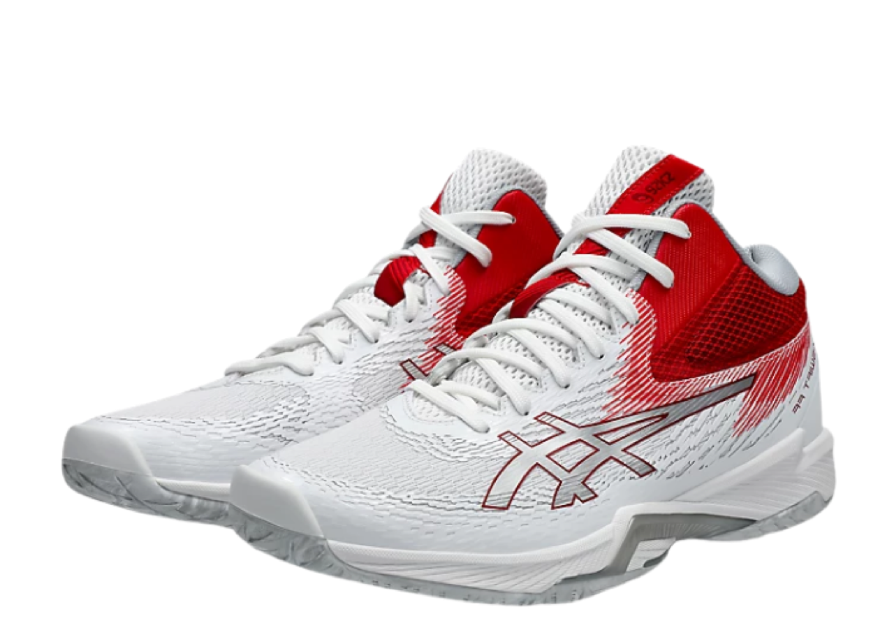 ASICS V-Swift FF MT 4 White Classic Red - photo 2