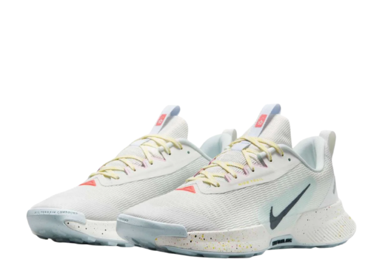 Nike Juniper Trail 3 Summit White Pure Platinum Magic Ember - photo 2