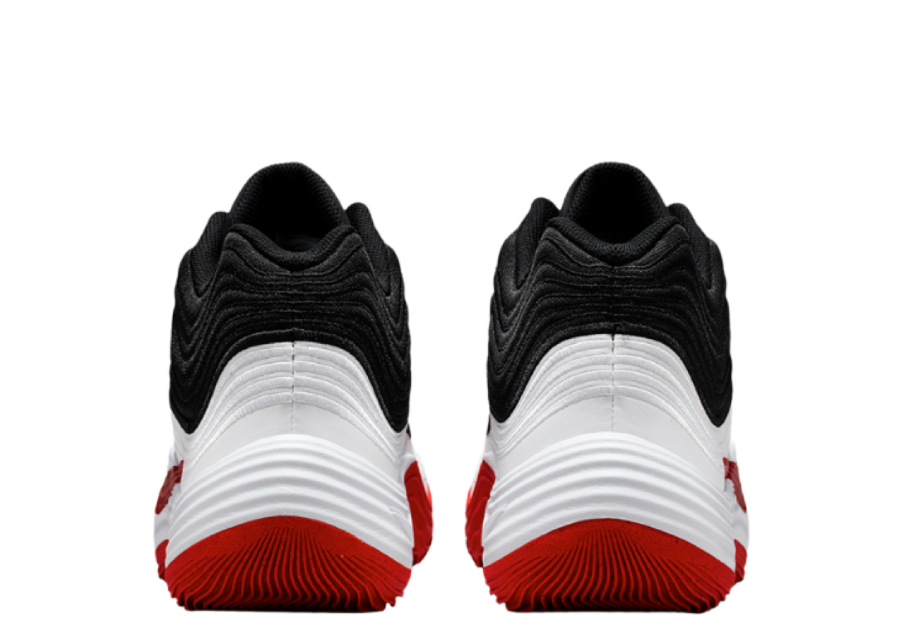Nike Precision 8 Mid Black White University Red - photo 3