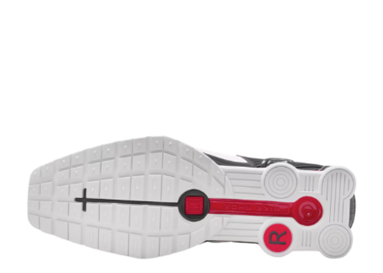 Nike Shox MR4 Mule Martine Rose Metallic Platinum Varsity Red (Women's) - photo 4