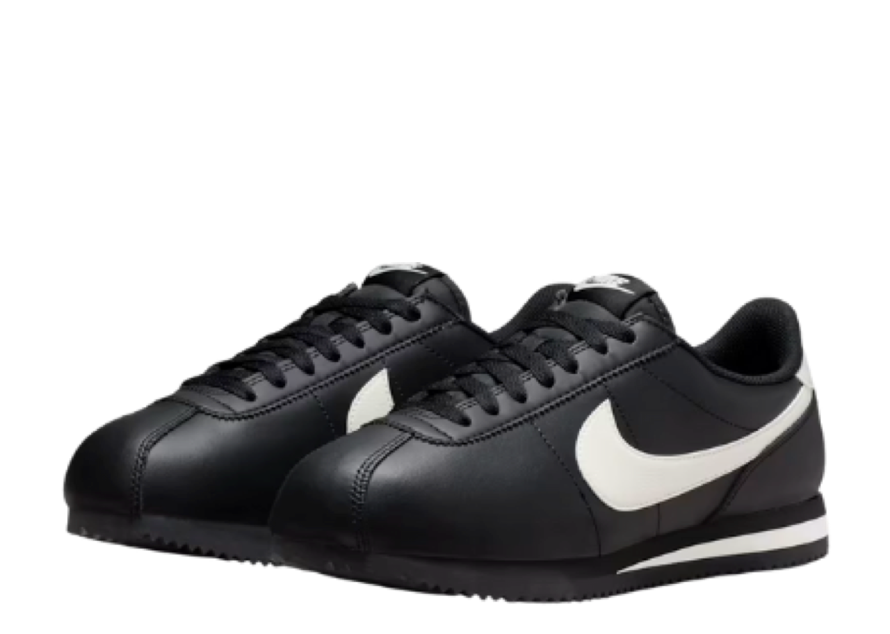 Nike Cortez Leather Black Pale Ivory (Women's) - photo 2