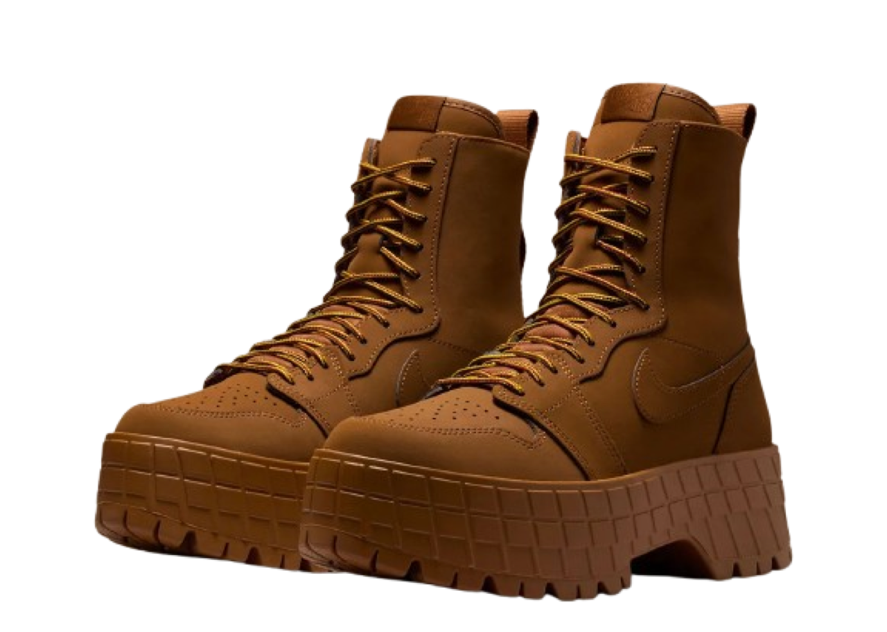 Air Jordan 1 High Brooklyn Light British Tan (Women's) - photo 2