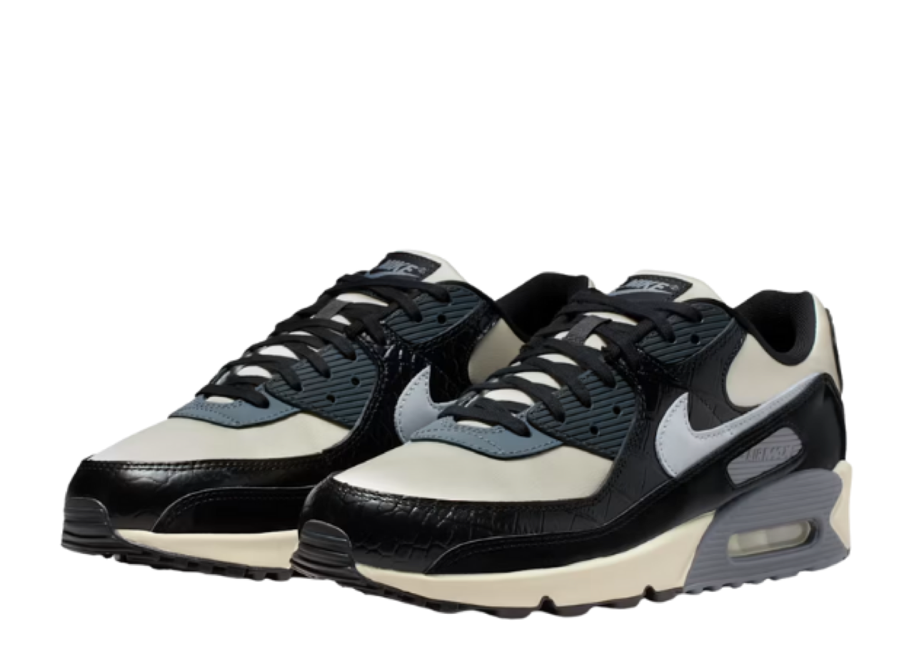 Nike Air Max 90 QS Smoke Grey Crocodile - photo 2