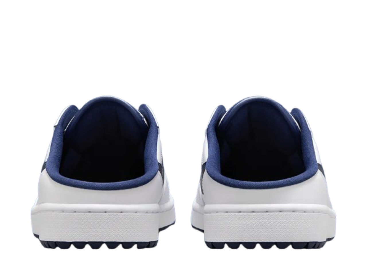 Air Jordan 1 Mule Golf White Mid night Navy - photo 3