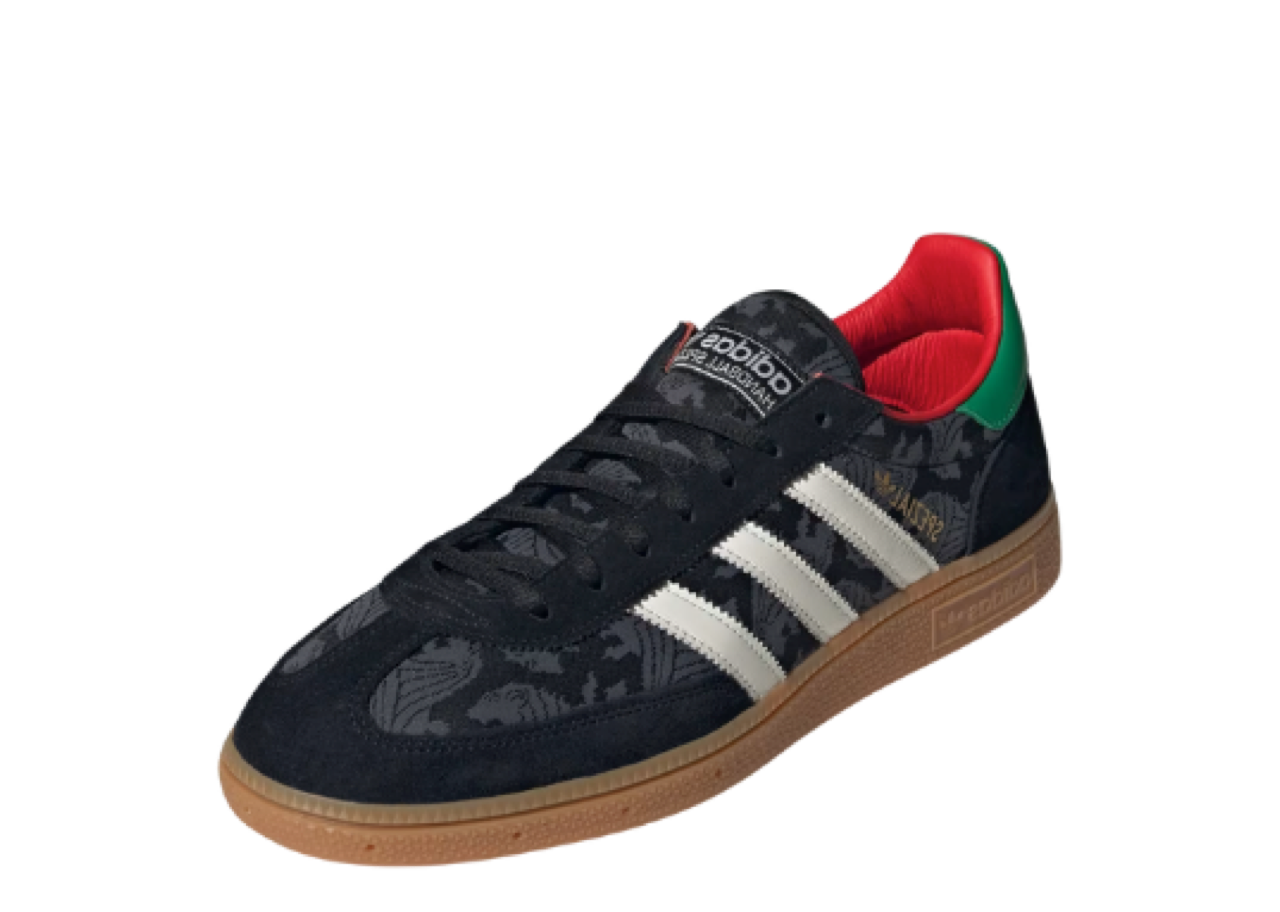 Adidas Handball Spezial Black Core White Green - photo 2