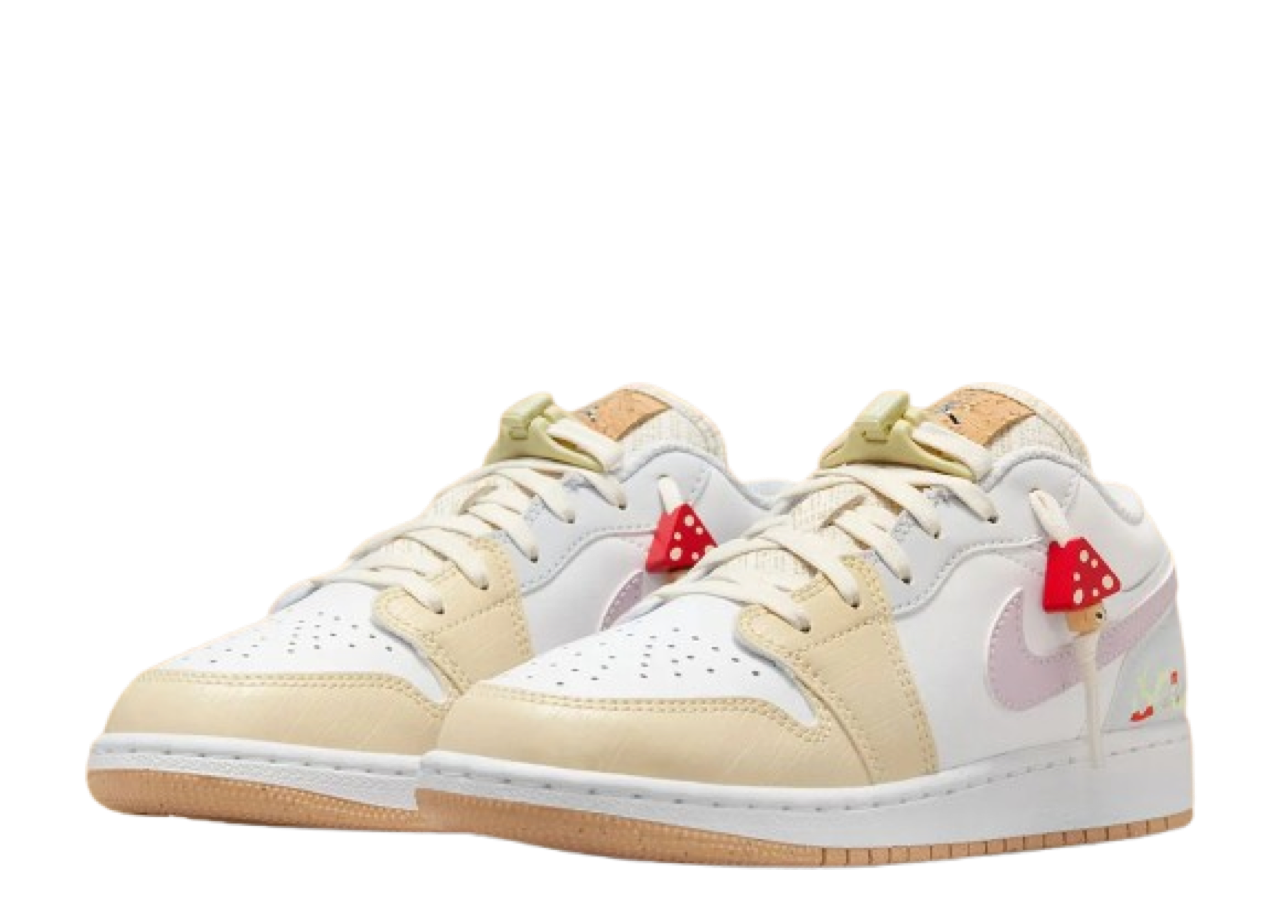 Air Jordan 1 Low Mushroom (Grade School) - photo 2