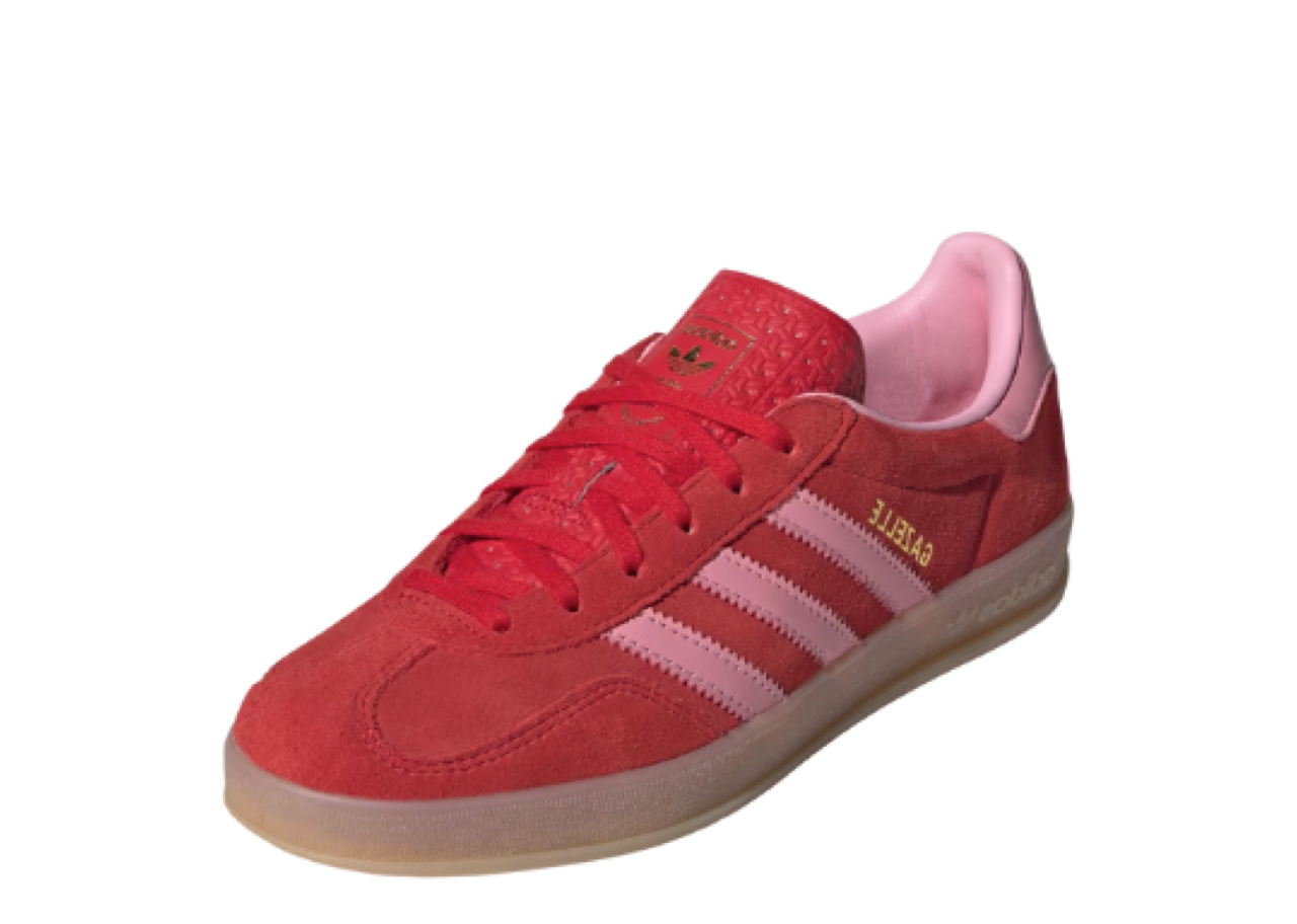 Adidas Gazelle Indoor Better Scarlet Light Pink (Women's) - photo 2