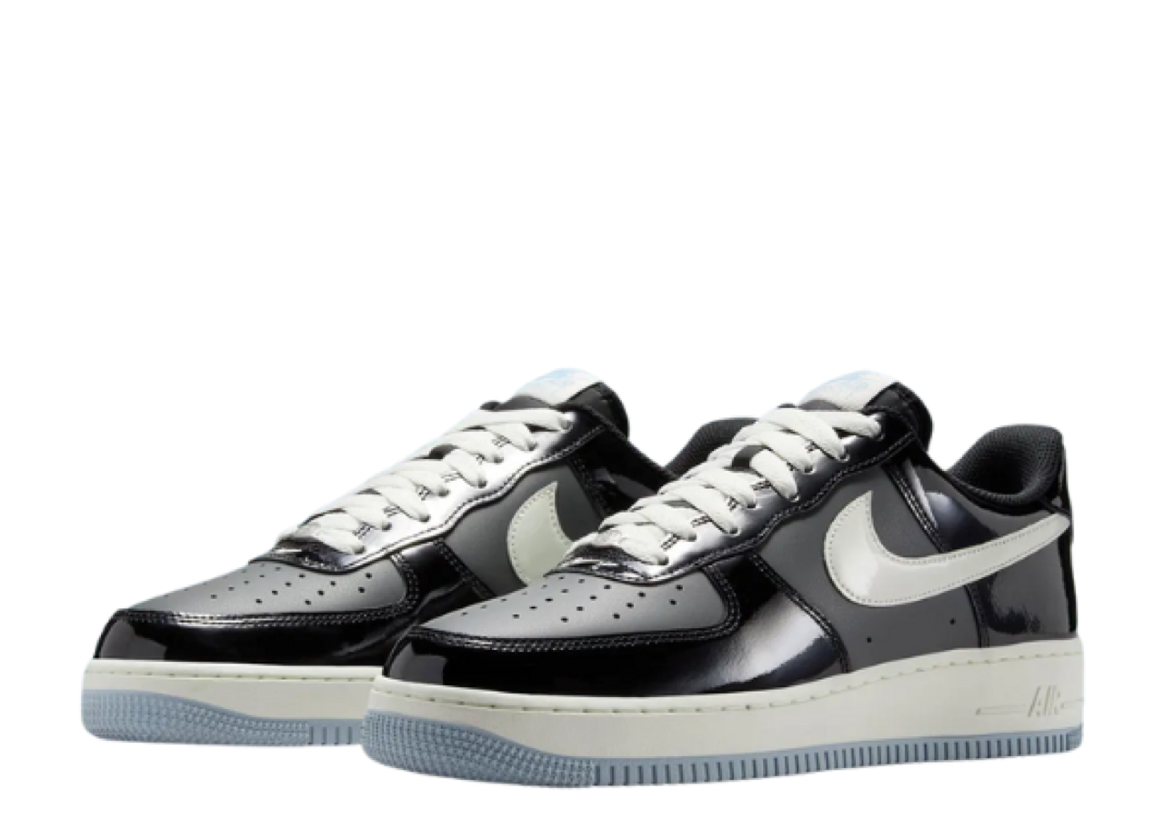Nike Air Force 1 Low Black Iron Grey Patent - photo 2