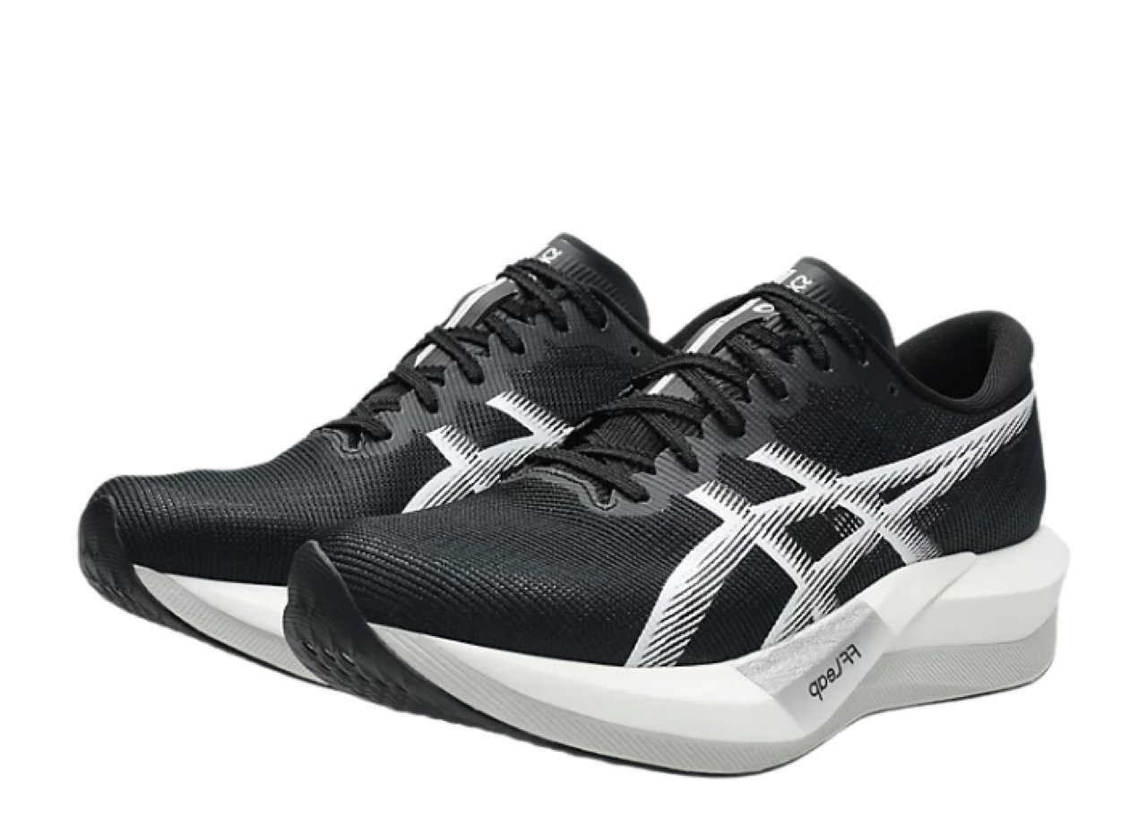 ASICS Magic Speed 5 Wide Black White - photo 2