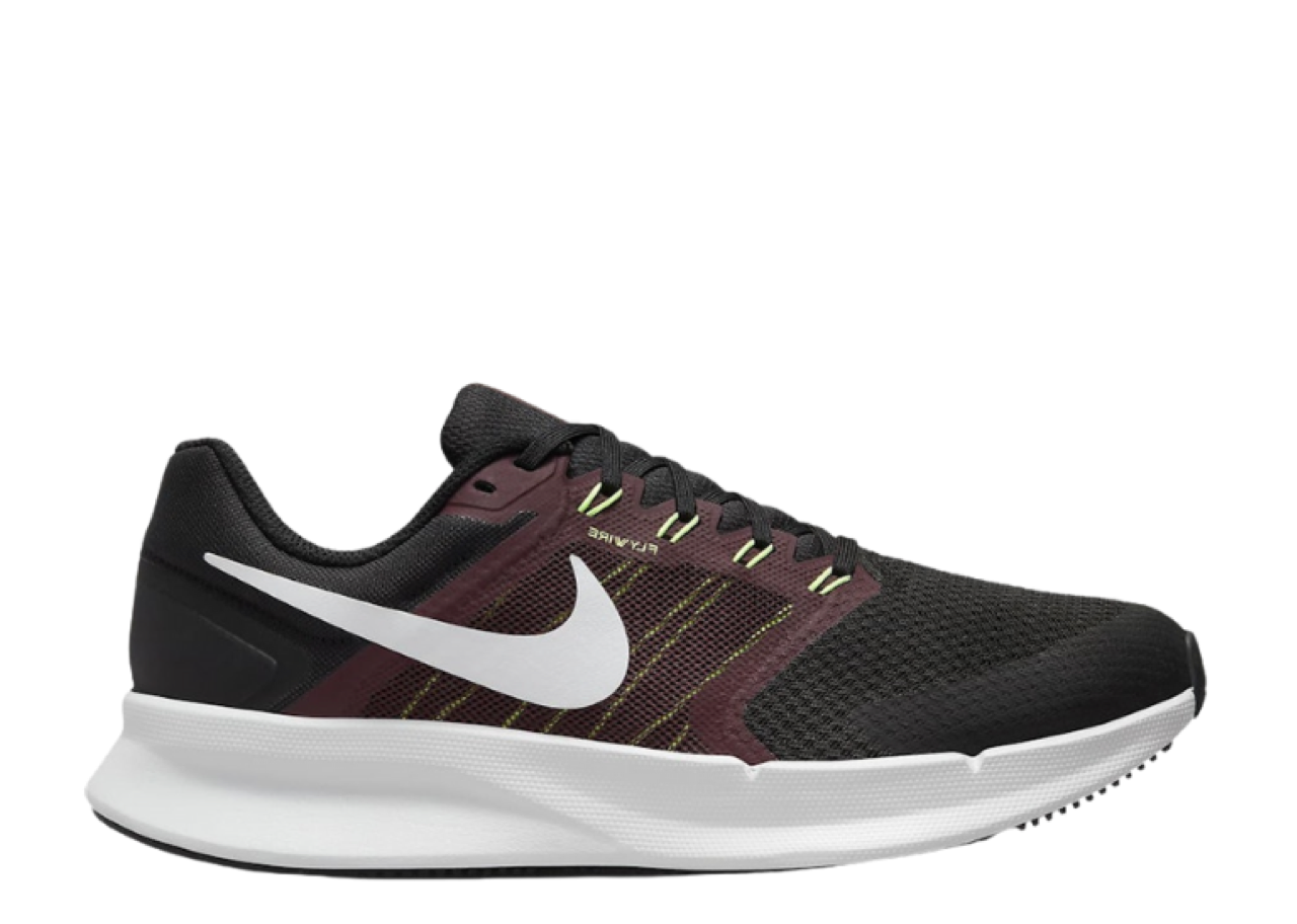 Nike Run Swift 3 Black Burgundy Crush Lime Blast Pure Platinum
