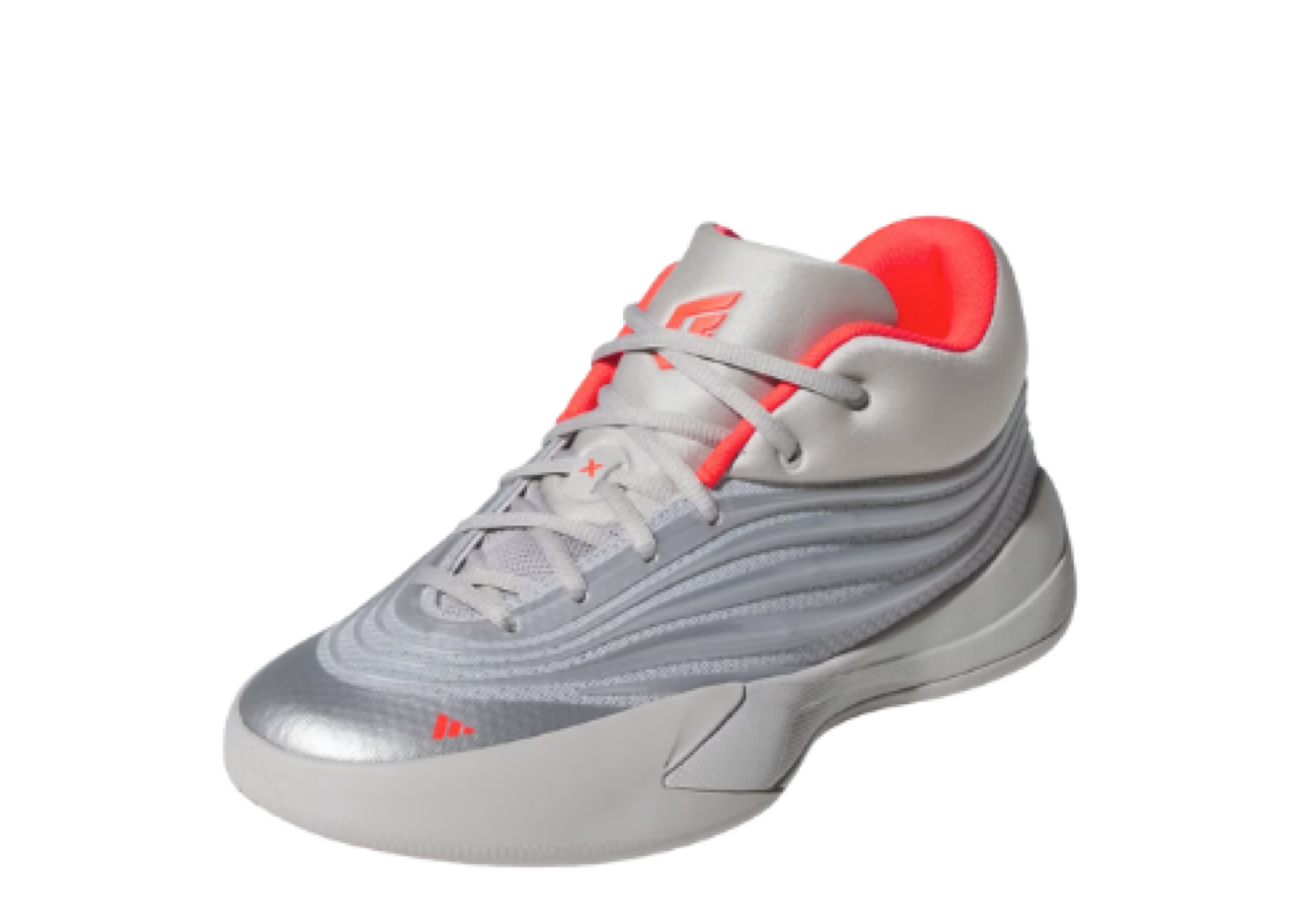 Adidas Dame 10 Silver Metallic Lucid Red - photo 2