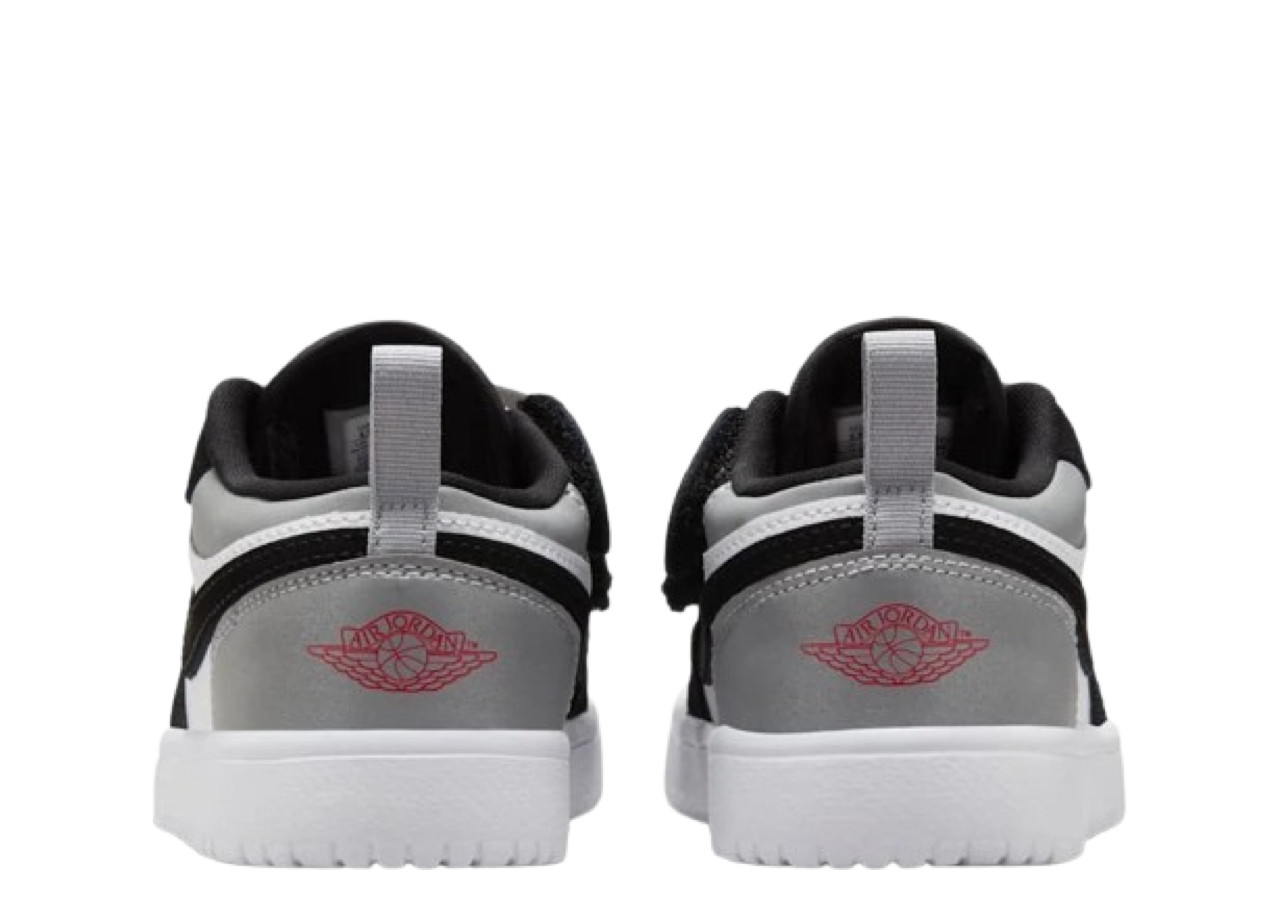 Air Jordan 1 Low ALT SE White Black Matte Silver (Pre-School) - photo 3