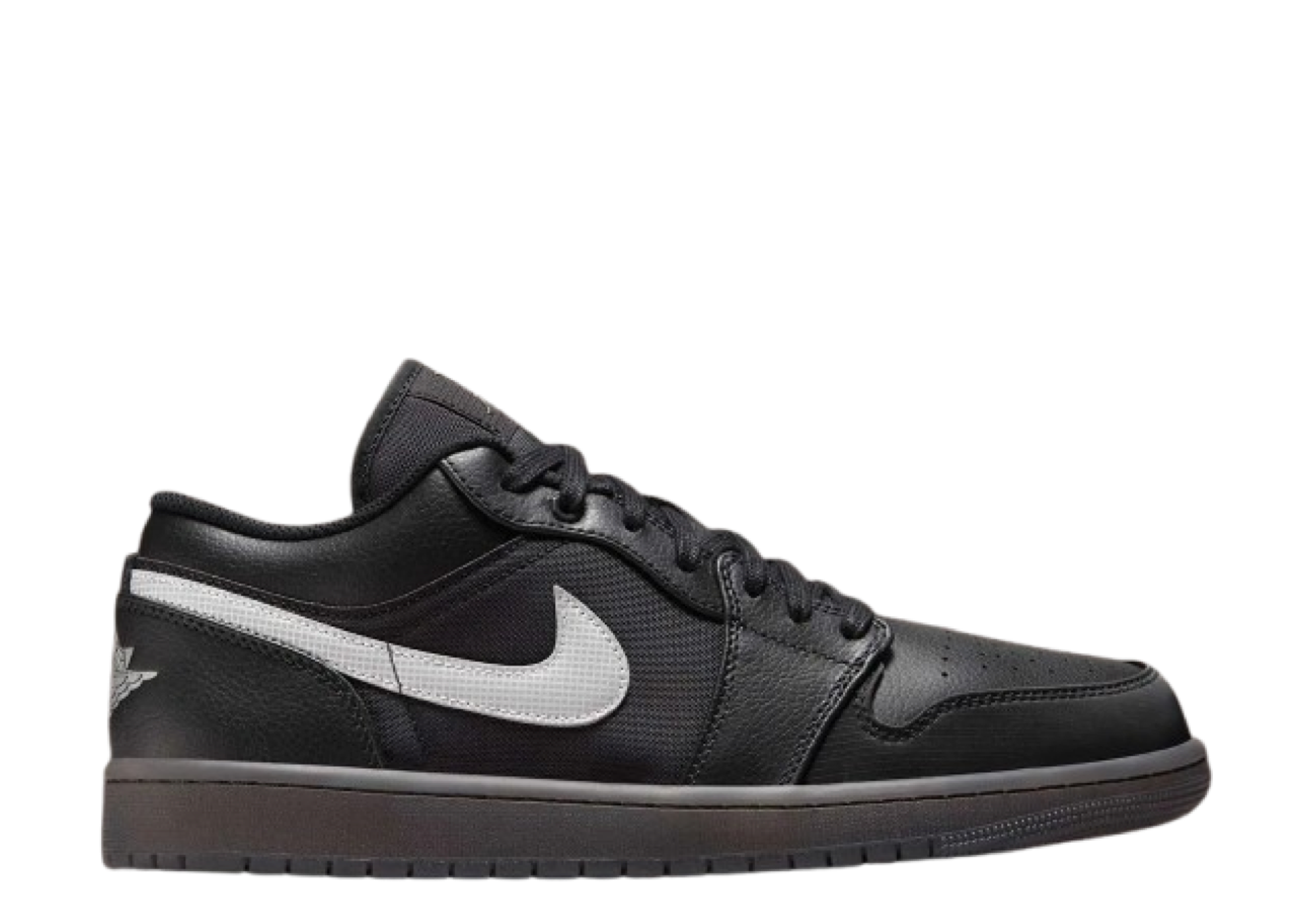 Air Jordan 1 Low Black White Dark Smoke Grey