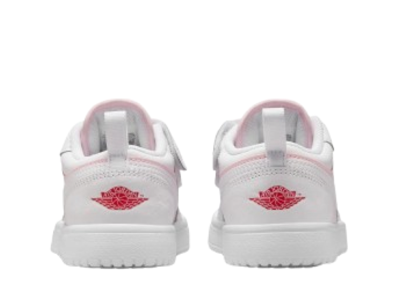 Air Jordan 1 Low ALT Pink Foam Fire Red White (Pre-School) - photo 3