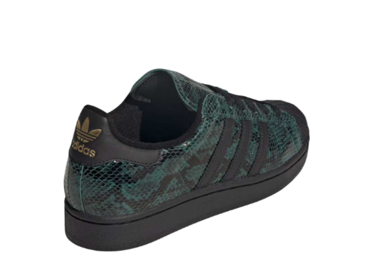 Adidas Superstar II Collegiate Green Snakeskin (Women's) - photo 4