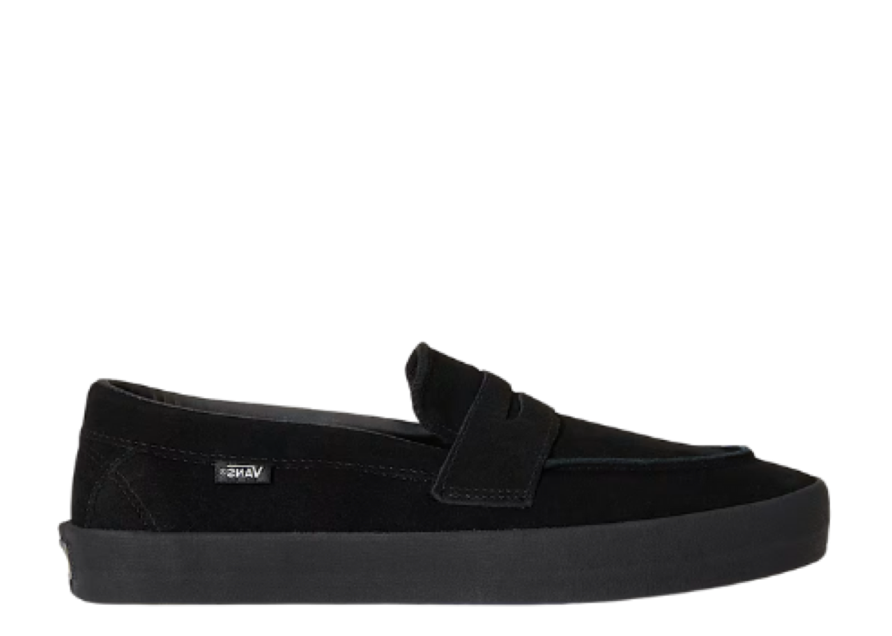 Vans Skate Loafer Black Suede