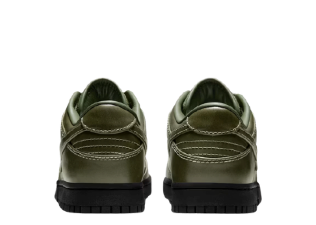 Nike Dunk Low Retro Premium Army Olive Black - photo 3