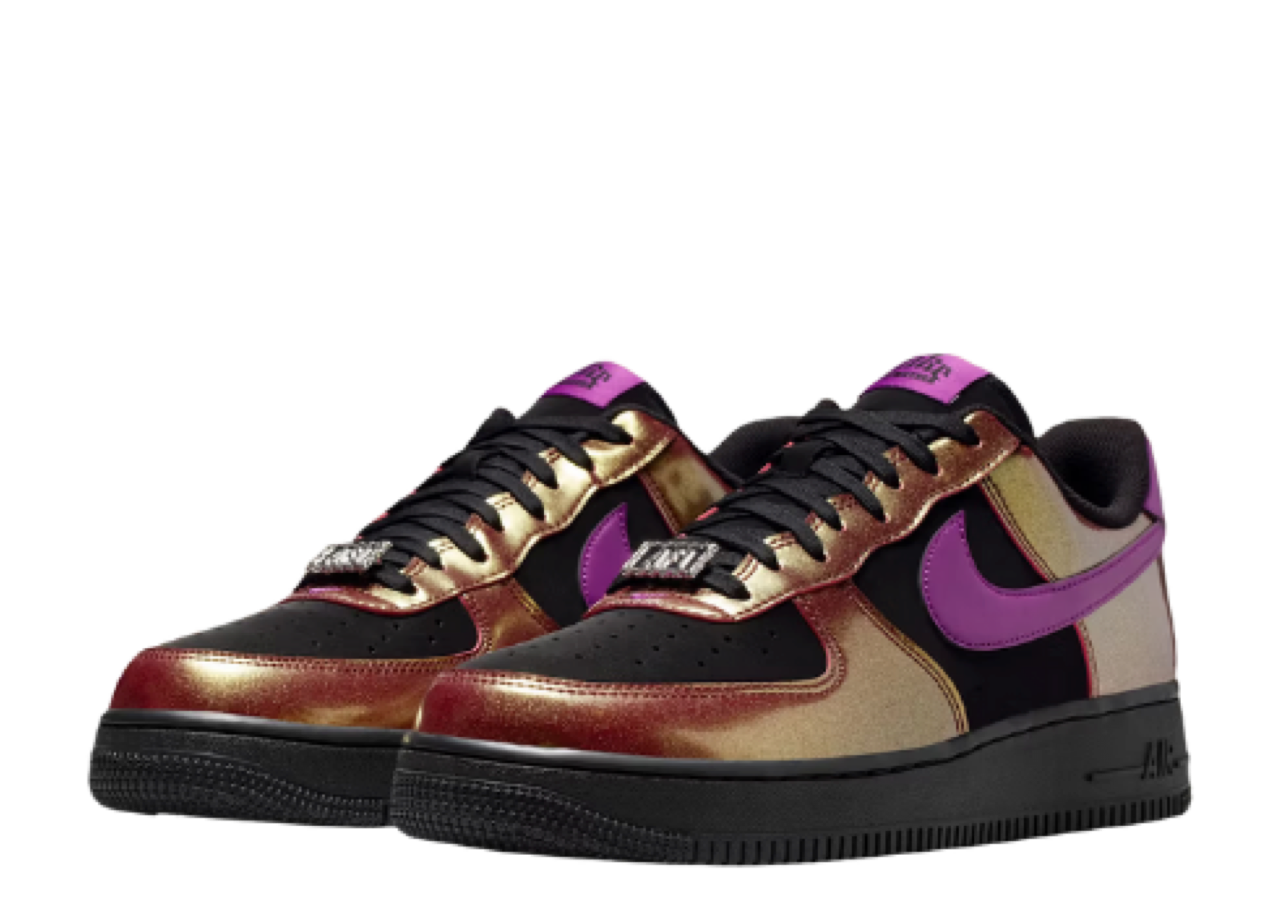 Nike Air Force 1 Low '07 LV8 Glam Rock Black Bold Berry - photo 2