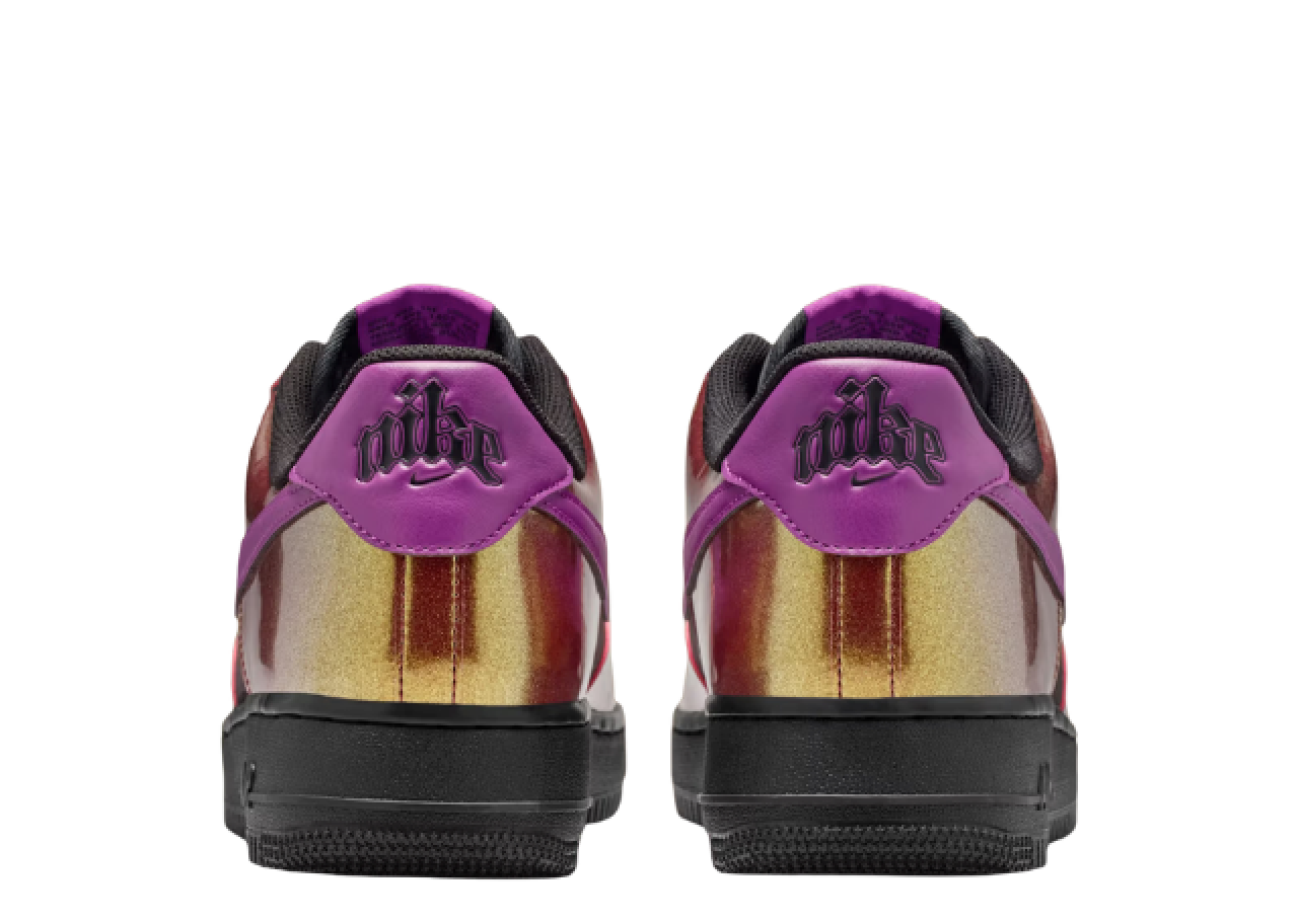 Nike Air Force 1 Low '07 LV8 Glam Rock Black Bold Berry - photo 3