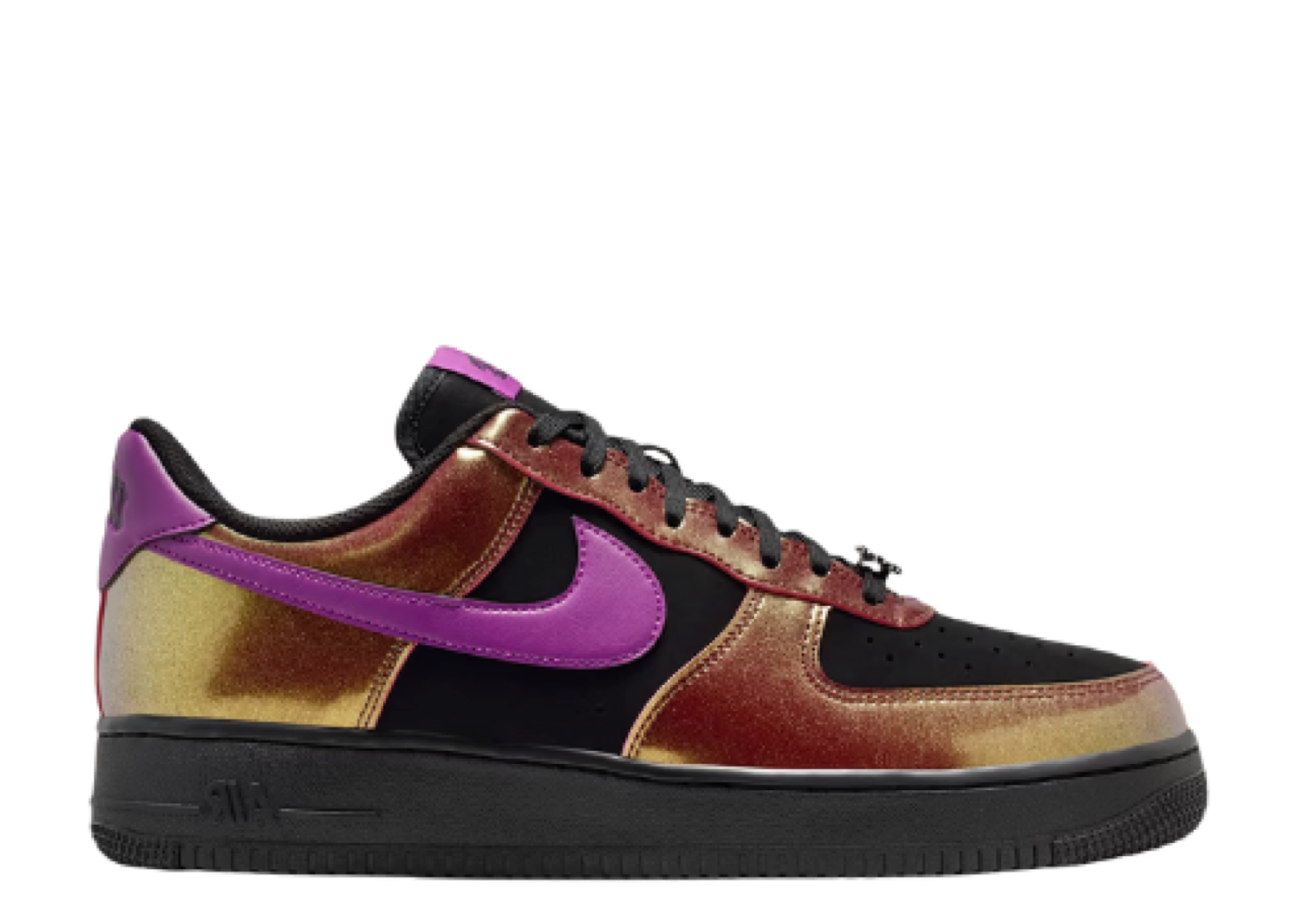 Nike Air Force 1 Low '07 LV8 Glam Rock Black Bold Berry