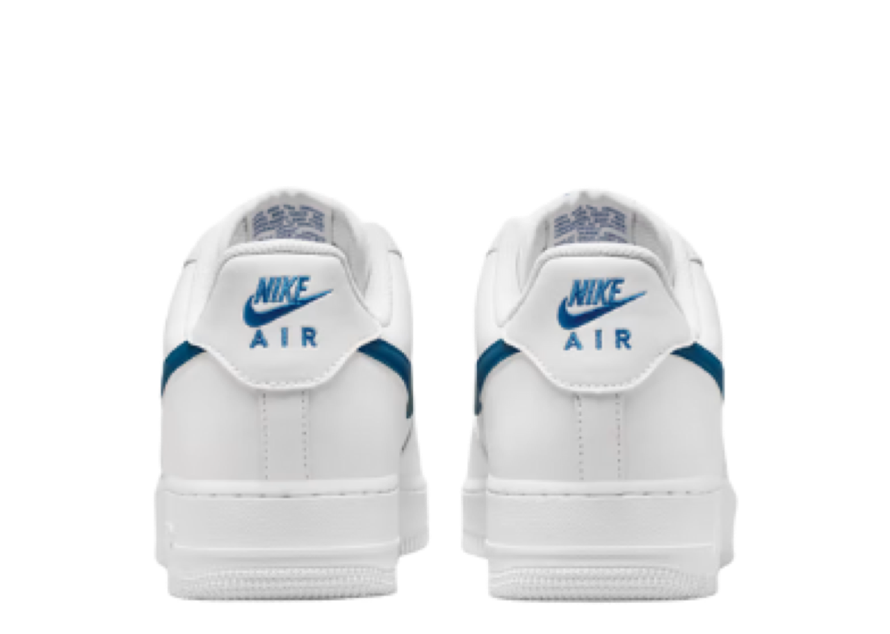 Nike Air Force 1 Low '07 White Court Blue - photo 3